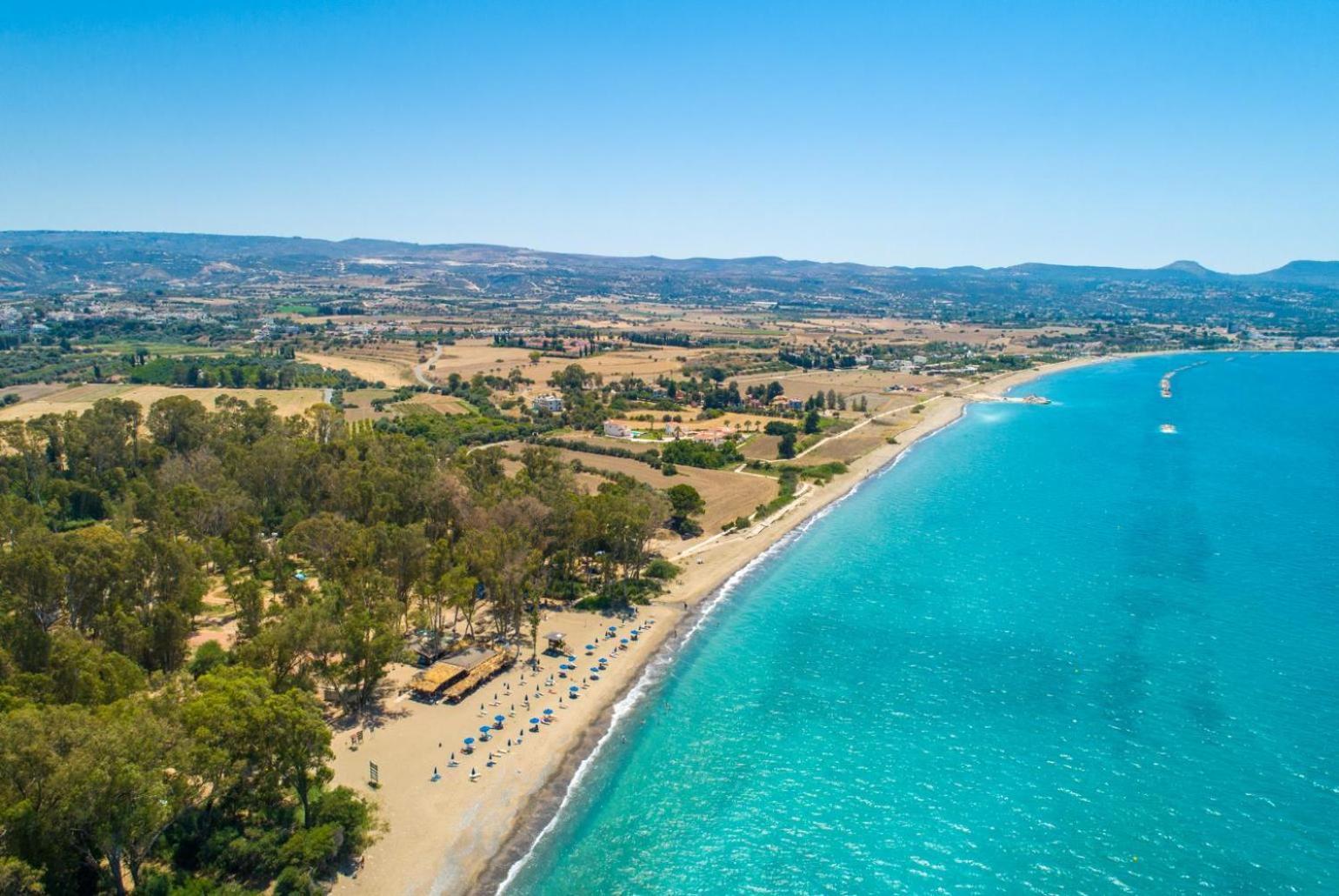 Sun Beach Villa Полис Екстериор снимка